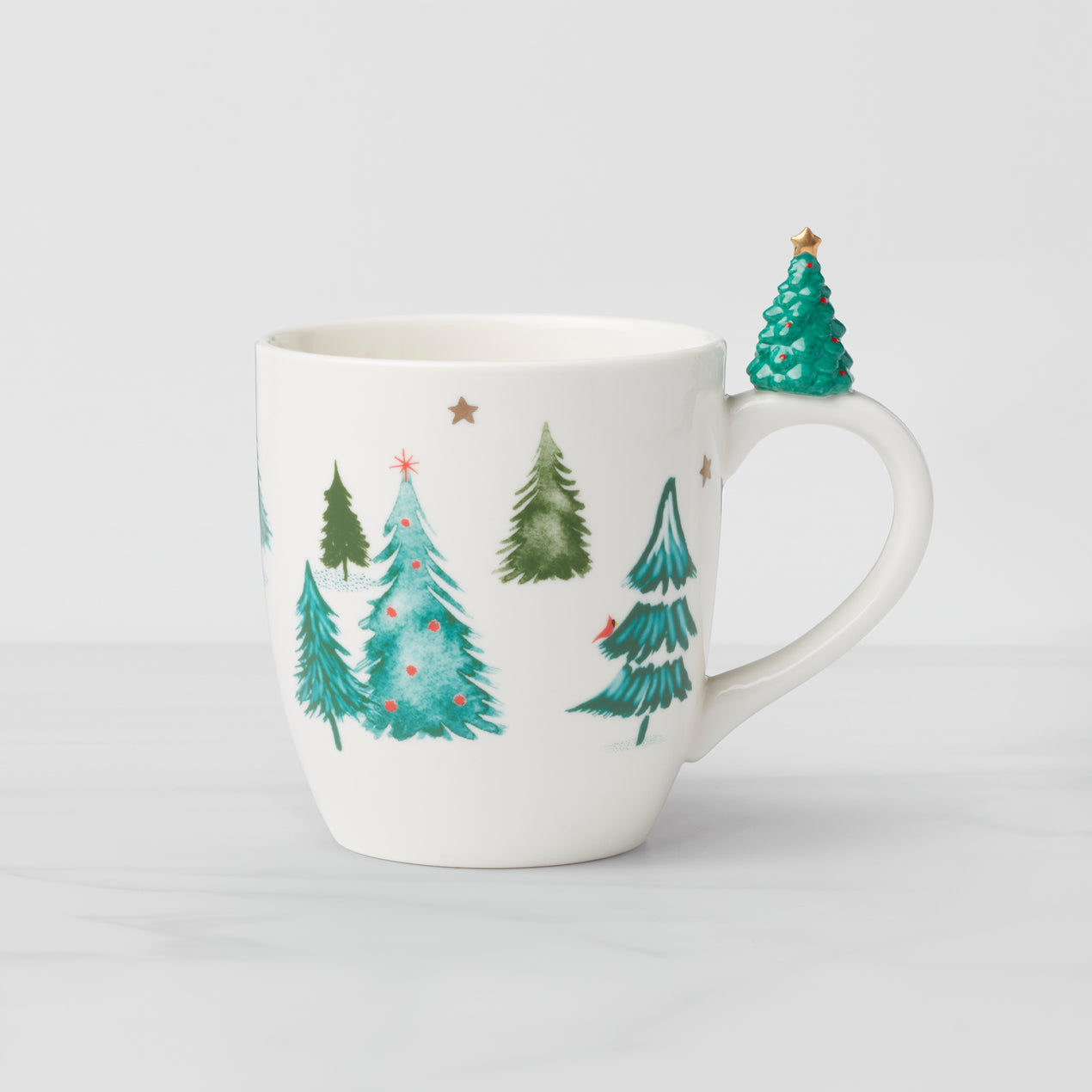 cambridge silversmiths Balsam Lane Figural Tree Mug