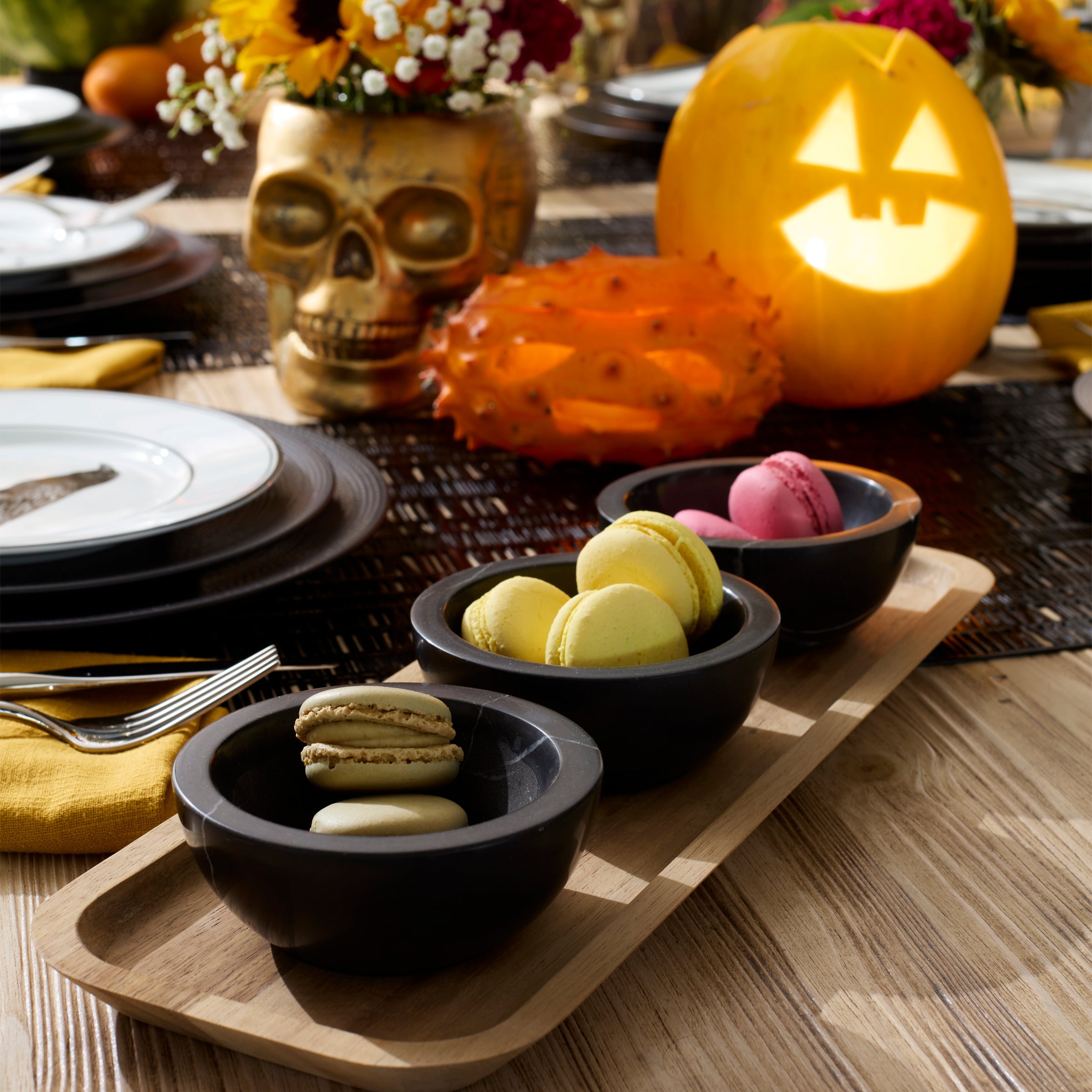 LX Collective Tray with 3 Dip Bowls – Lenox Corporation
