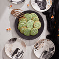 Vintage Gold Halloween Dessert Plates, Set of 4
