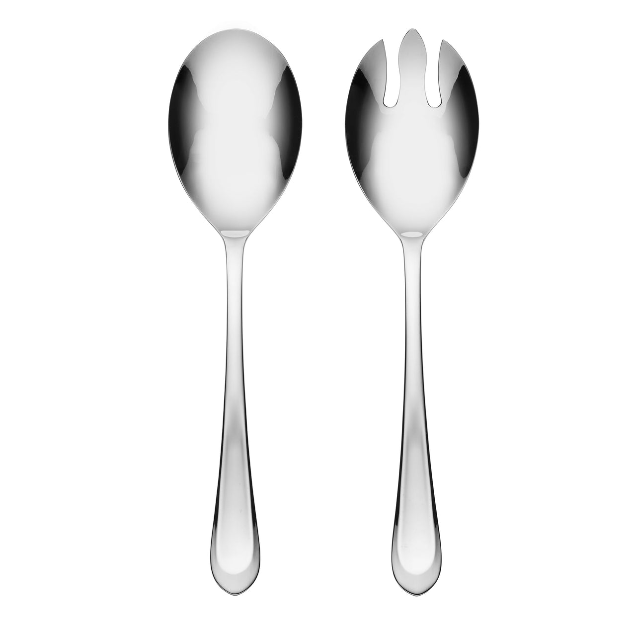 cambridge silversmiths Alessi Mirror 2 Piece Everyday Salad Servers Set