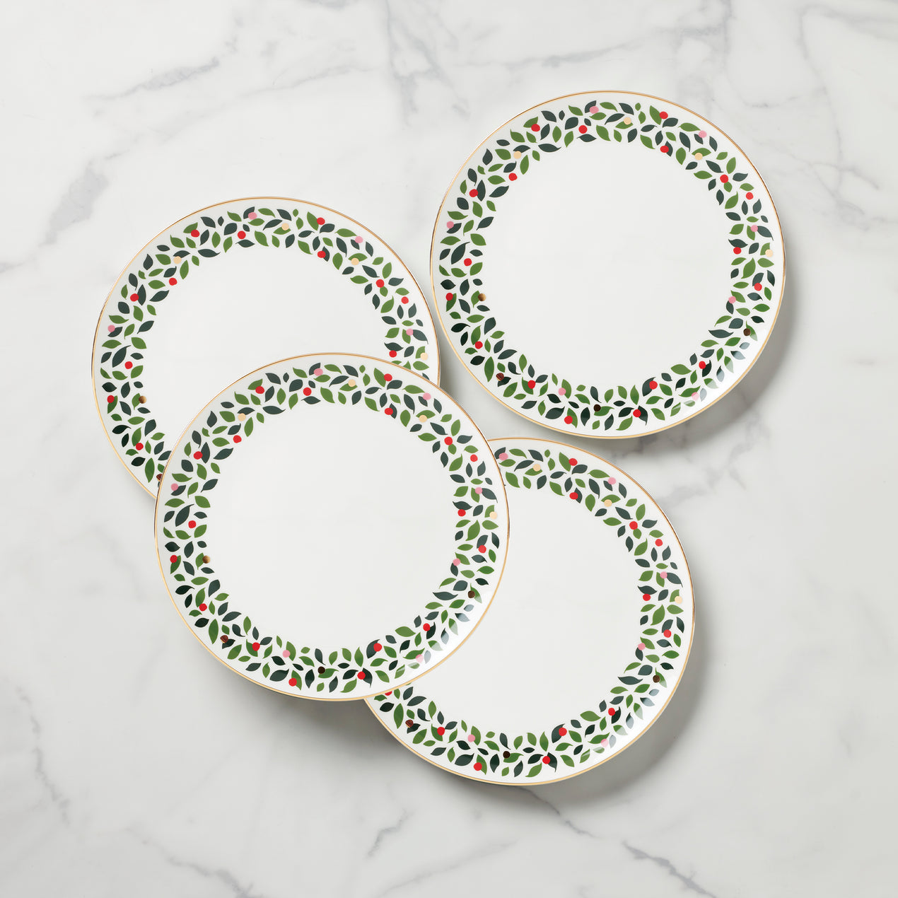 cambridge silversmiths Evergreen 4-Piece Dinner Plates