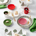 Be Jolly Color 4-Piece Tidbit Plates