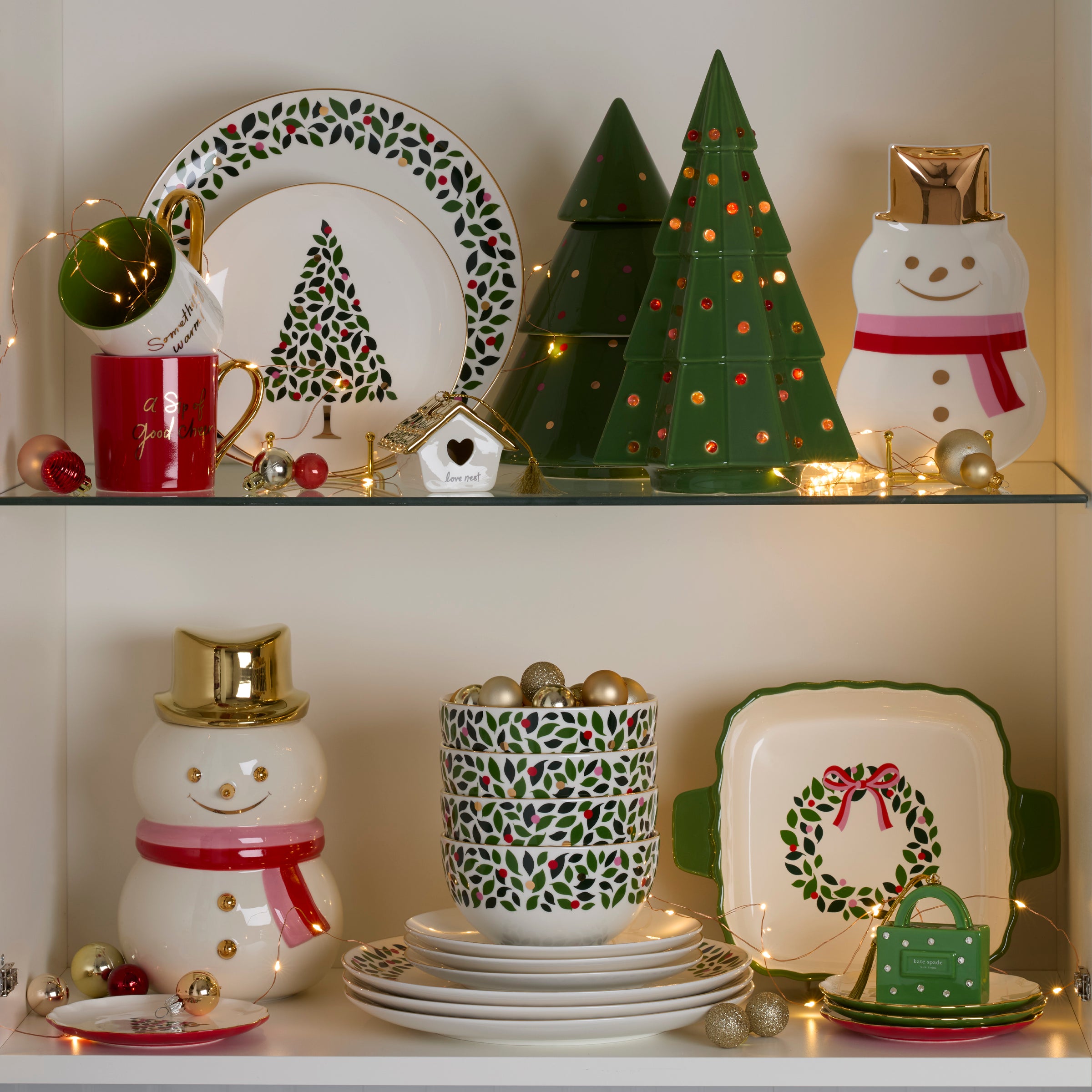 Evergreen 12-Piece Dinnerware Set – Lenox Corporation