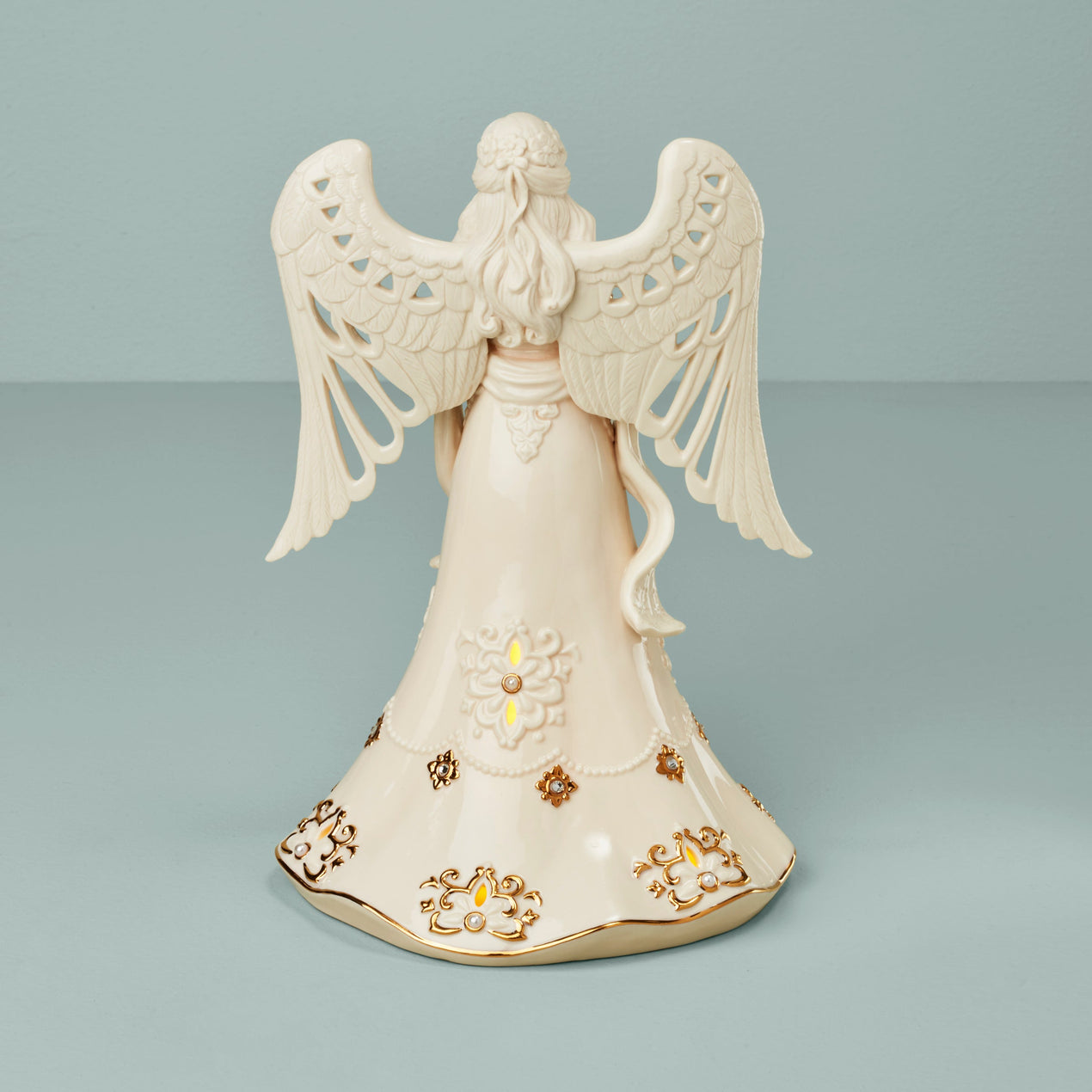 Florentine & Pearl Lit Angel Figurine