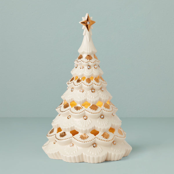 Ornement Lenox Sparkle and Scroll Père Noël, livré avec boîte Ornement Lenox Sparkle and Scroll Père Noël, livré avec boîte