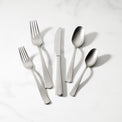 French Perle Scallop 65-Piece Flatware Set