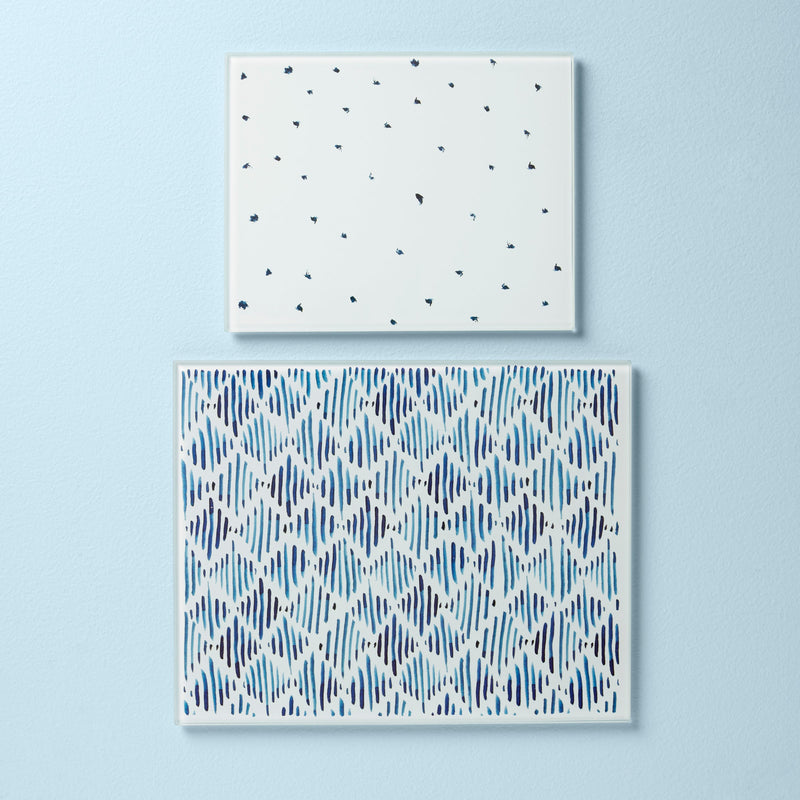 Blue Bay 2-Piece Glass Cutting Board Set