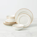 Federal Gold 12-Piece Dinnerware Set, Service for 4