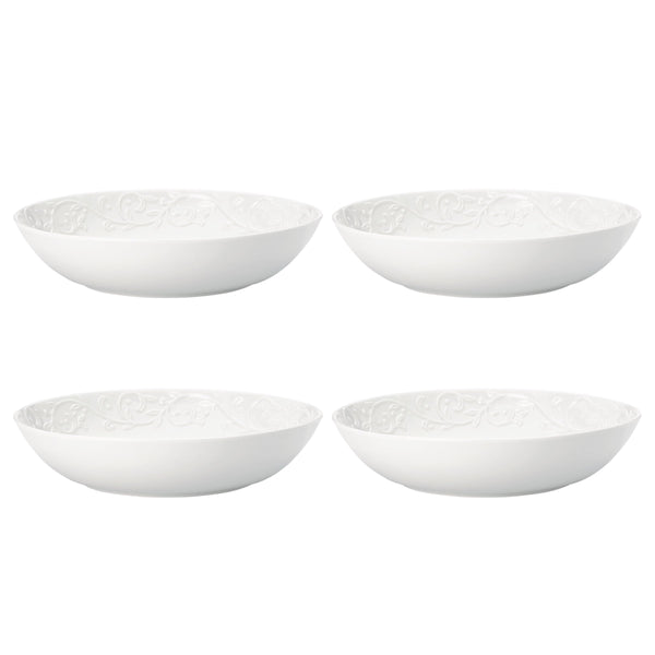 Opal Innocence Carved Pasta Bowls - Set of 4 – Lenox Corporation Opal Innocence Carved Pasta Bowls - Set of 4 – Lenox Corporation