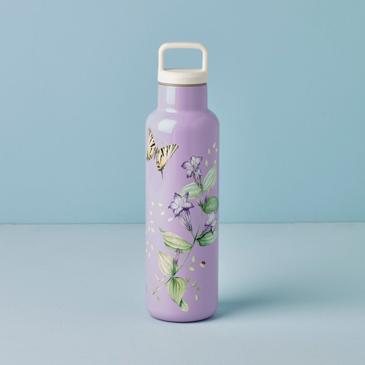 Lenox 895739 Butterfly Meadow Lavender Insulated Water Bottle