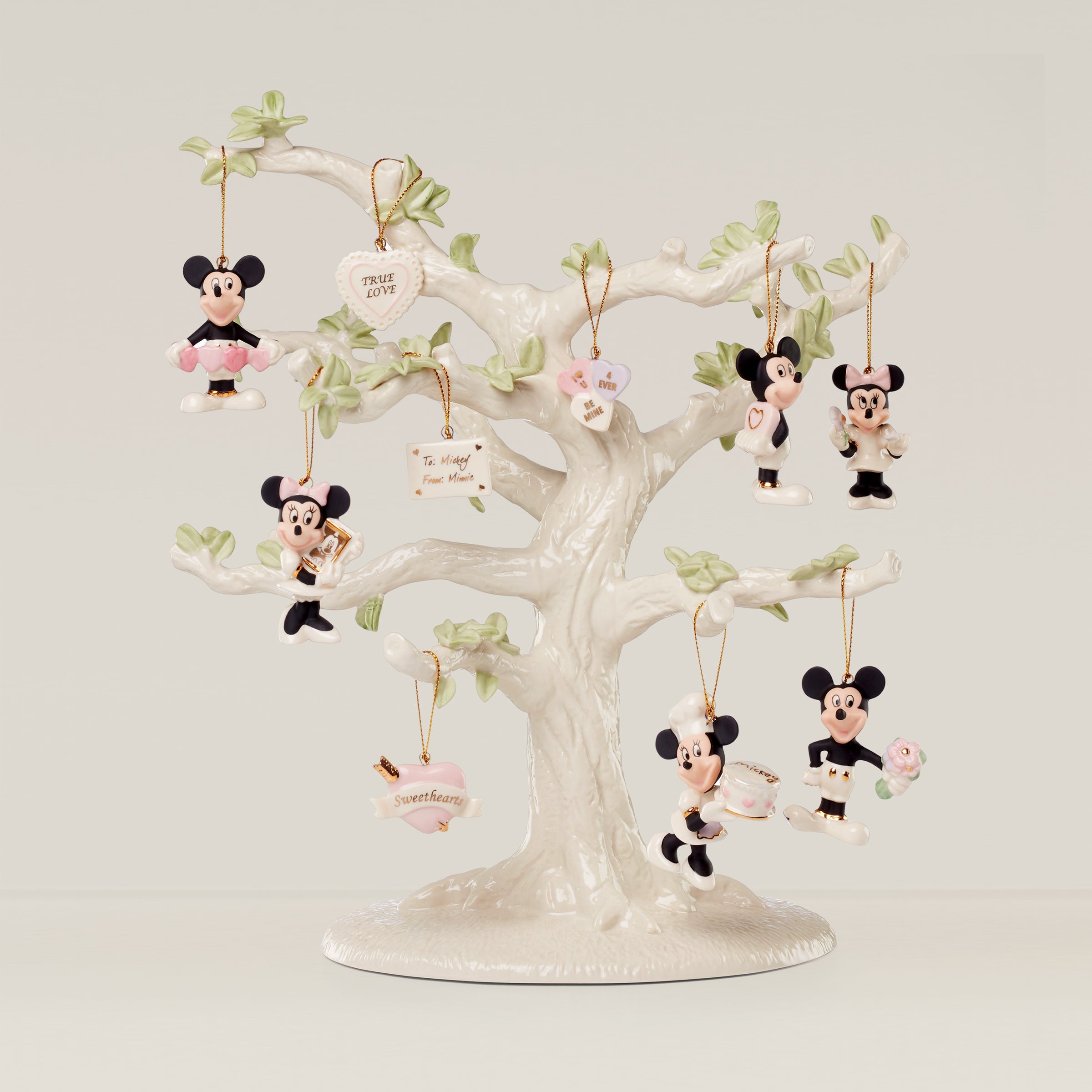 Disney Romantic Moments 10-Piece Mini Ornament Set – Lenox Corporation