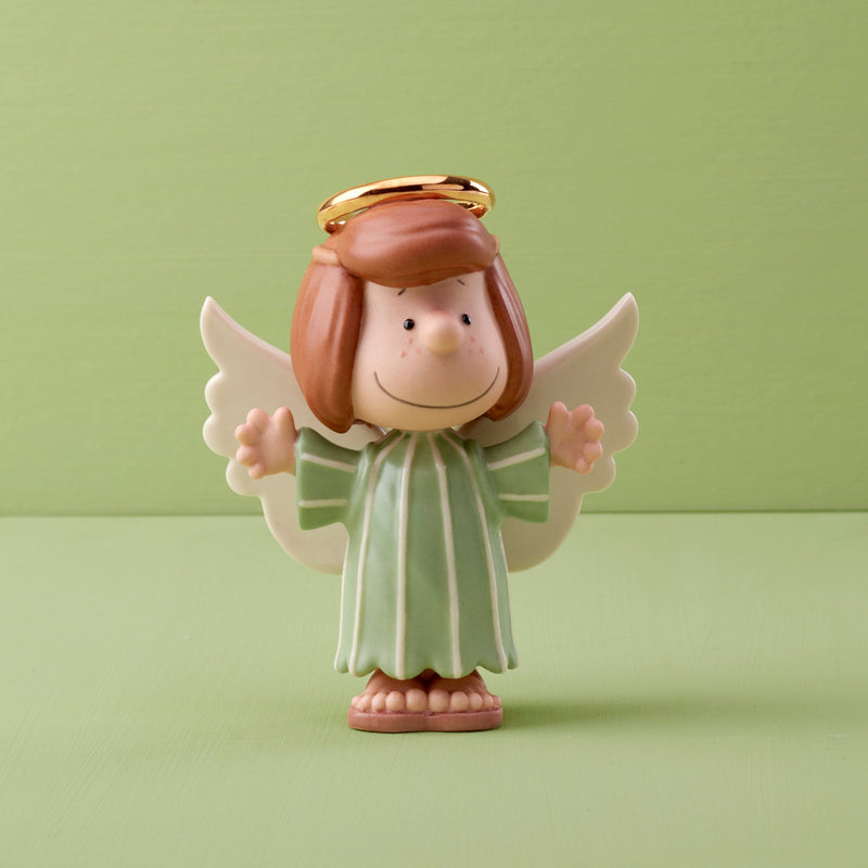 Peanuts Christmas Pageant Peppermint Patty Angel Figurine