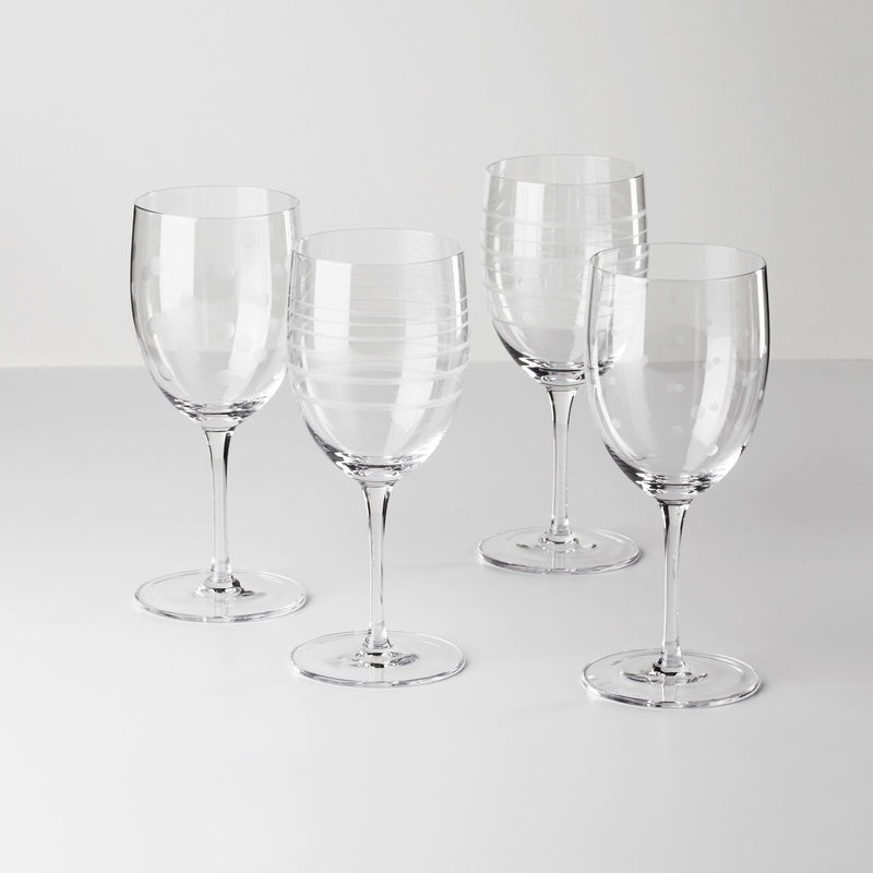 Mingle Wine Glasses, Set of 4