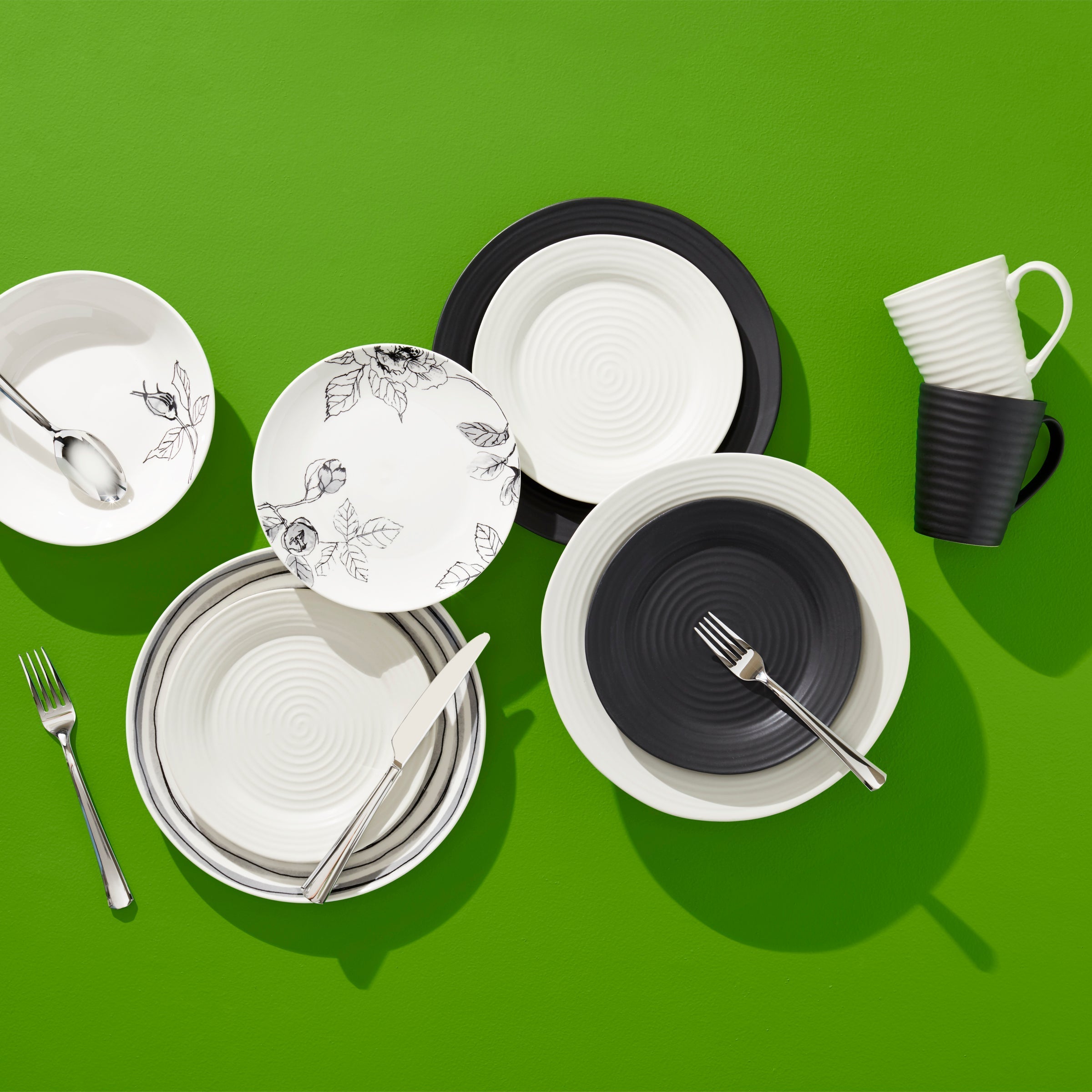 Sketchbook 12-Piece Dinnerware Set – Lenox Corporation