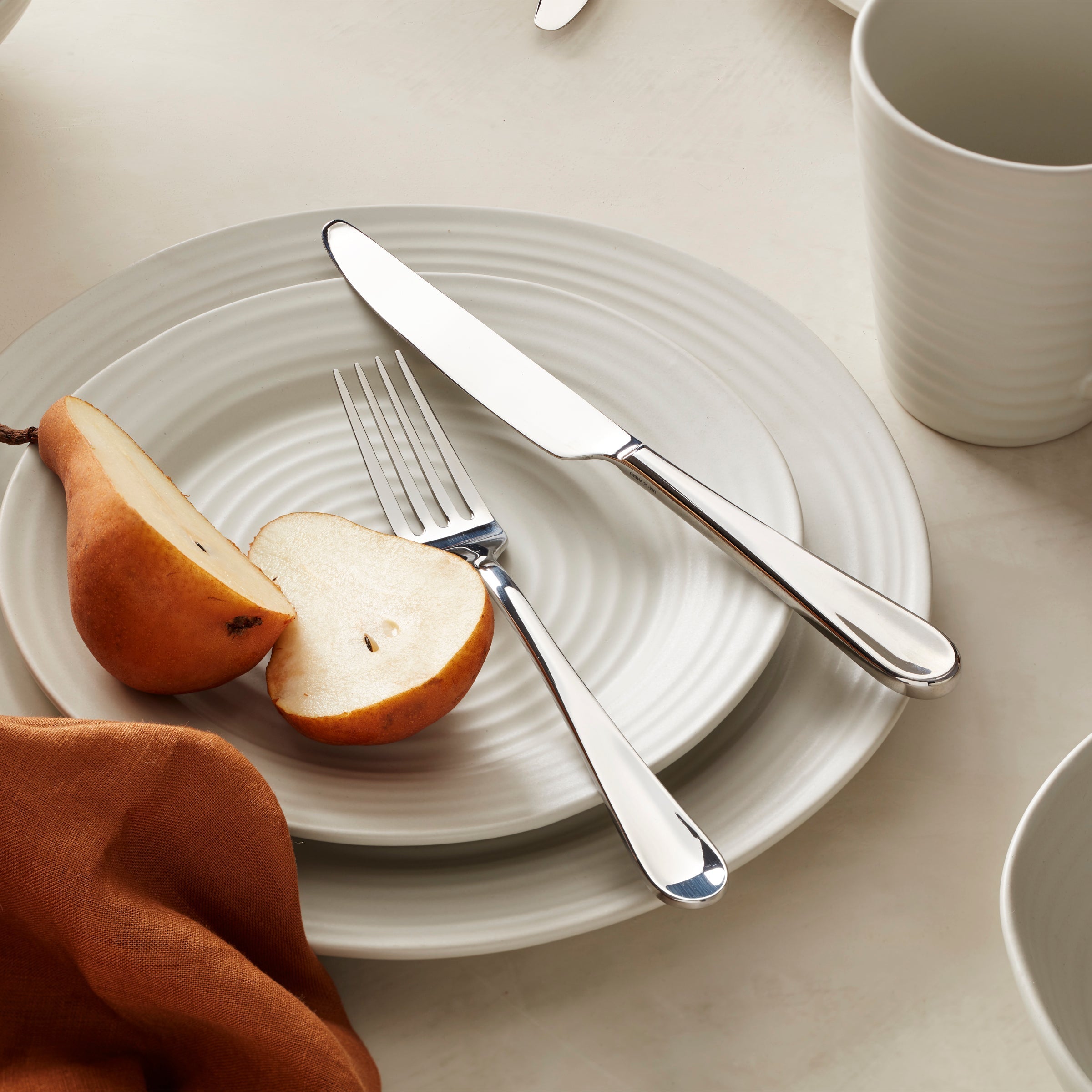 Ridge White 12-Piece Dinnerware Set – Lenox Corporation