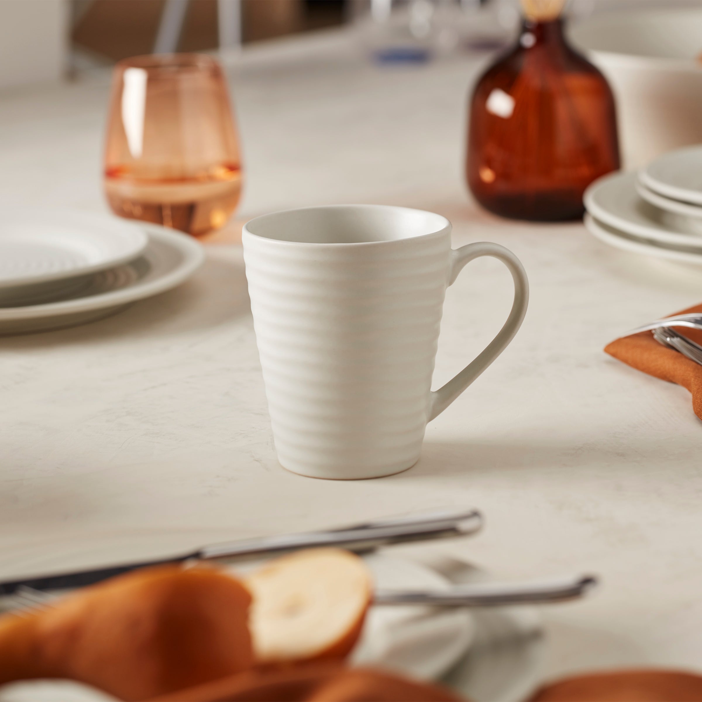 Ridge White Mugs, Set of 4 – Lenox Corporation