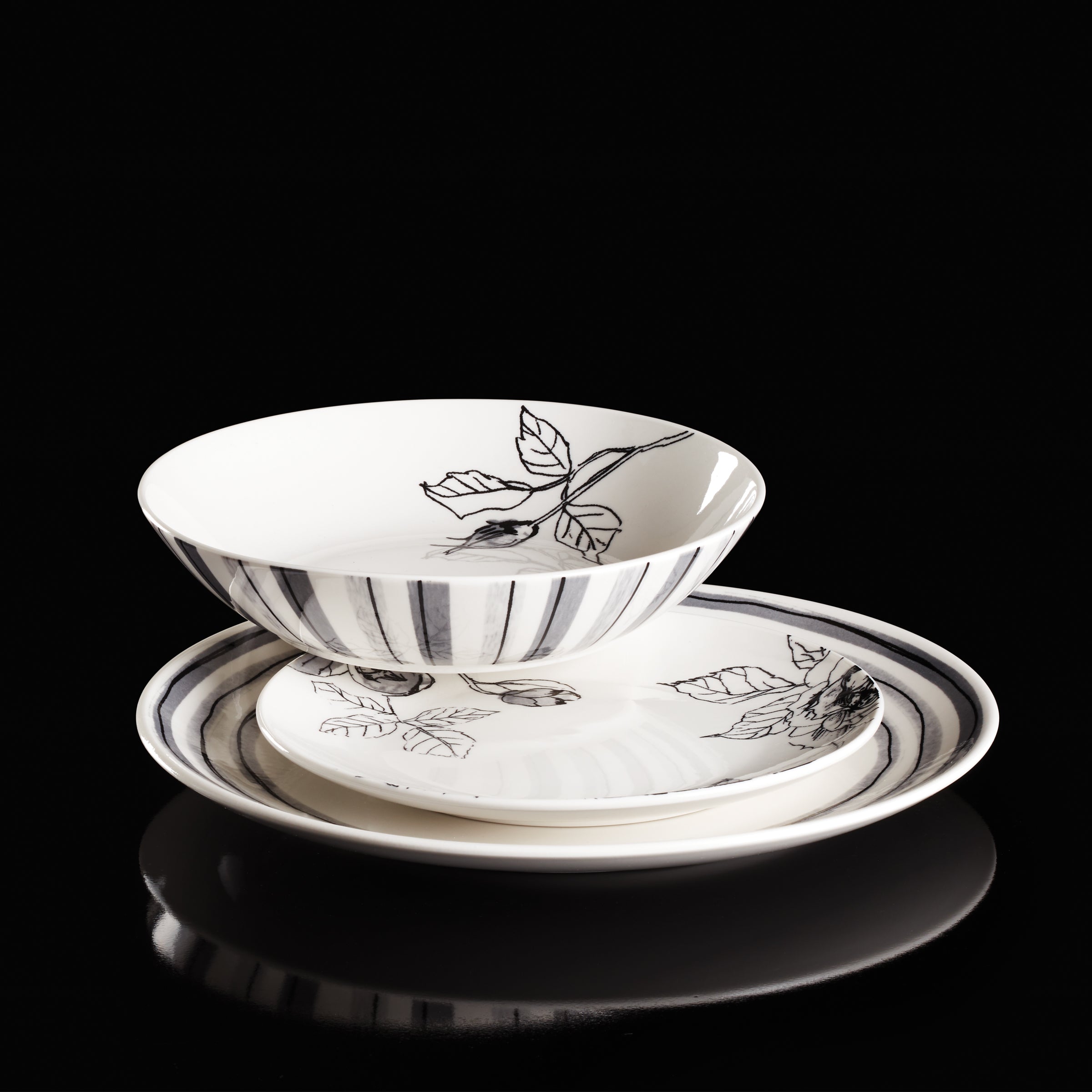 Sketchbook 12-Piece Dinnerware Set – Lenox Corporation