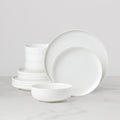 24 Seven White 12-Piece Dinnerware Set