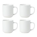24 Seven White Mugs, Set of 4