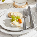 Terrazzo Melamine Cream 12 Piece Dinnerware Set