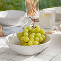 Terrazzo Melamine Cream 12 Piece Dinnerware Set