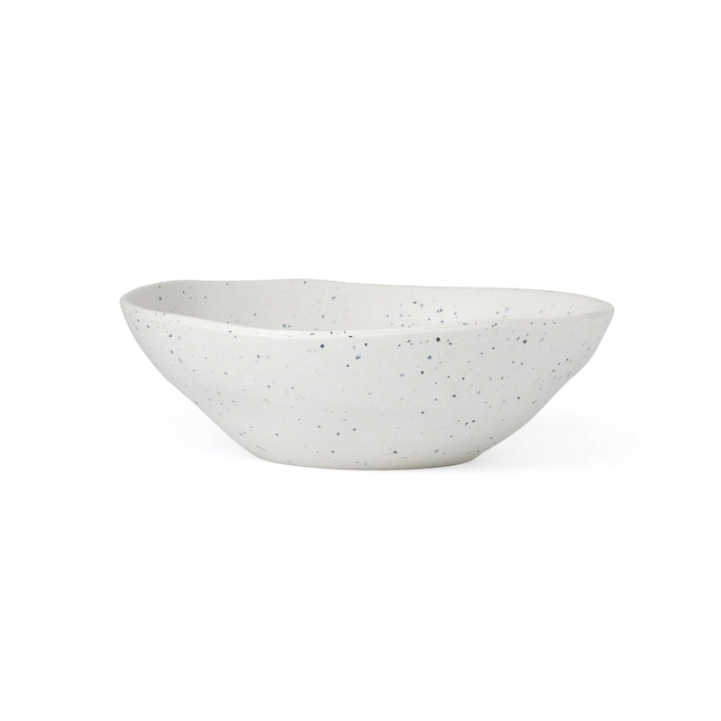 Terrazzo Melamine Cream 12 Piece Dinnerware Set
