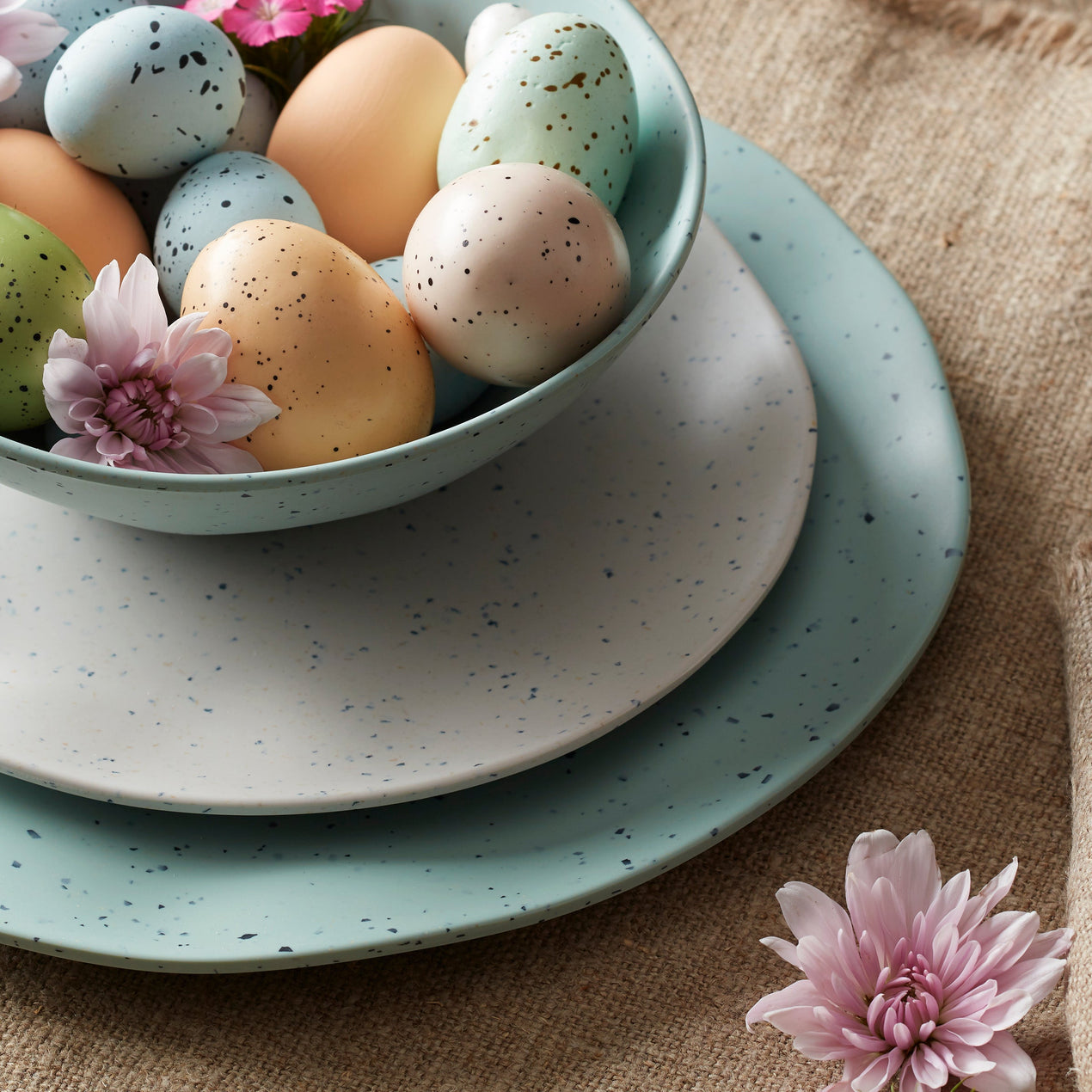 Terrazzo Melamine Mint 12-Piece Dinnerware Set – Lenox