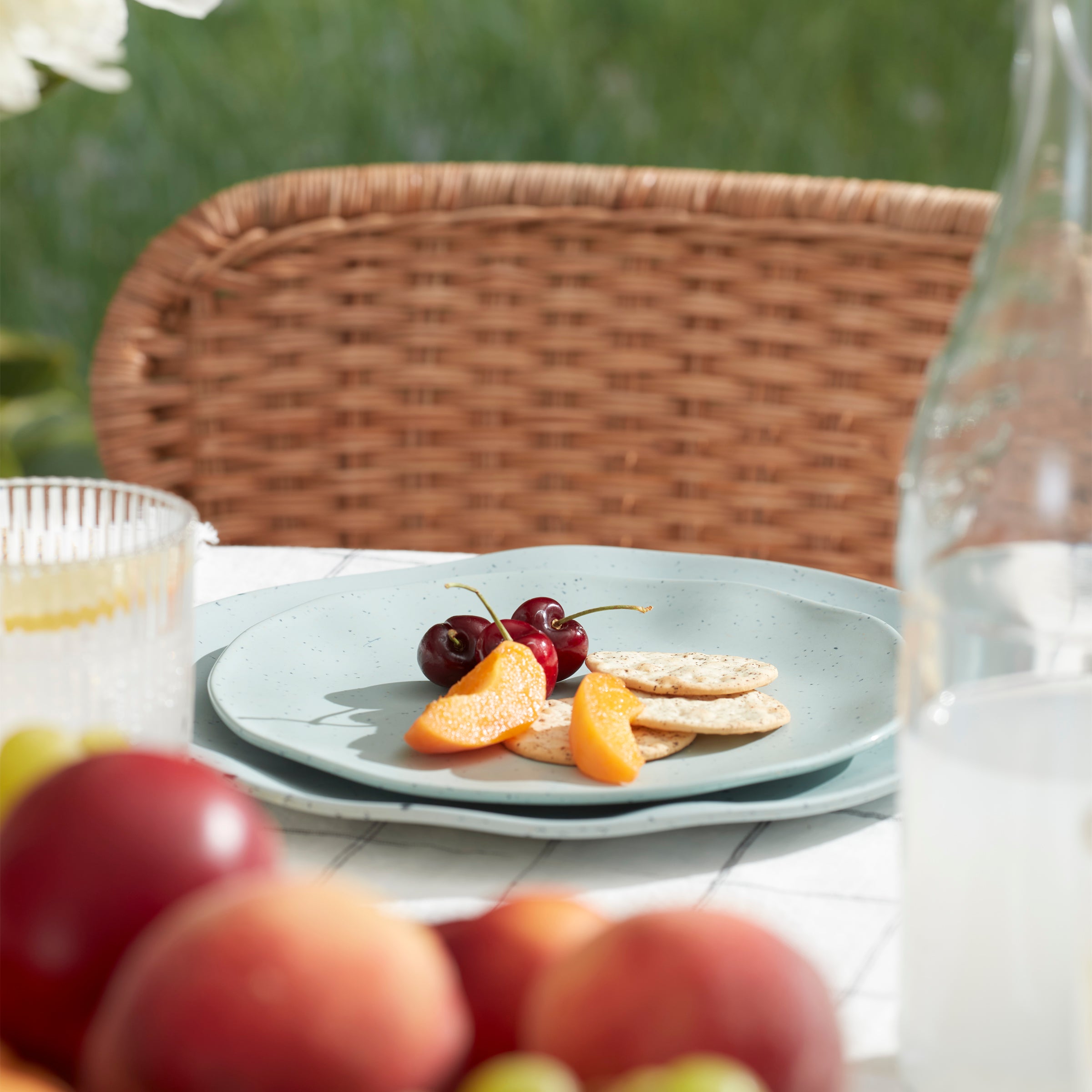 Terrazzo Melamine Mint 12-Piece Dinnerware Set – Lenox Corporation