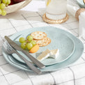 Terrazzo Melamine Mint 12 Piece Dinnerware Set
