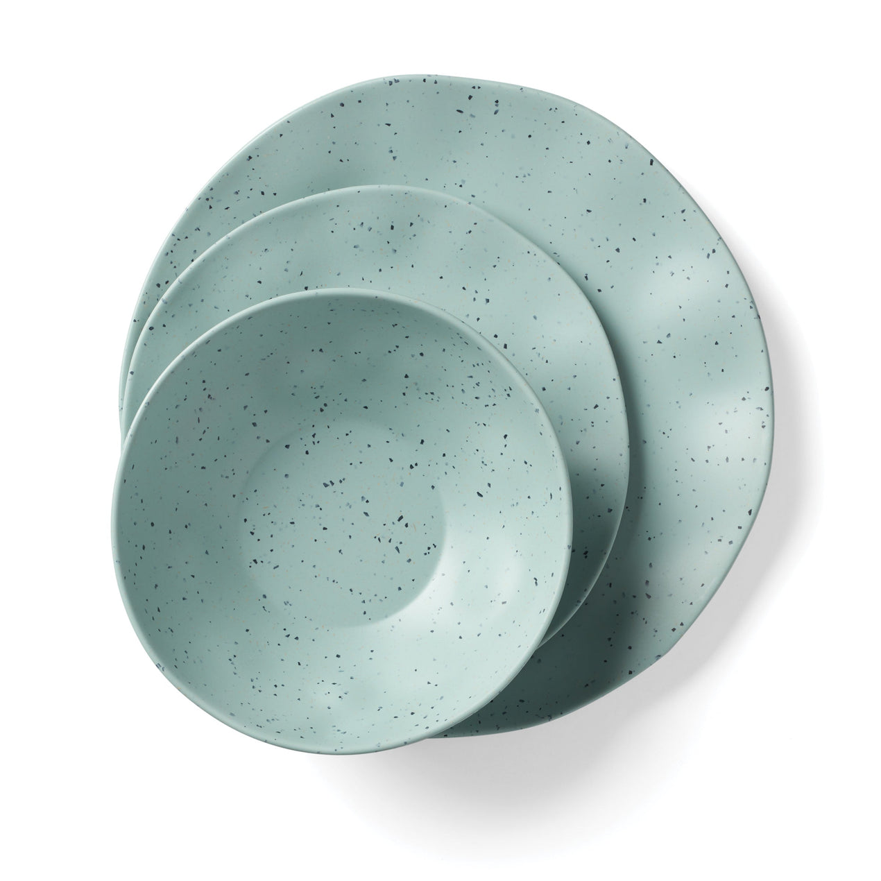 Terrazzo Melamine Mint 12-Piece Dinnerware Set – Lenox Corporation