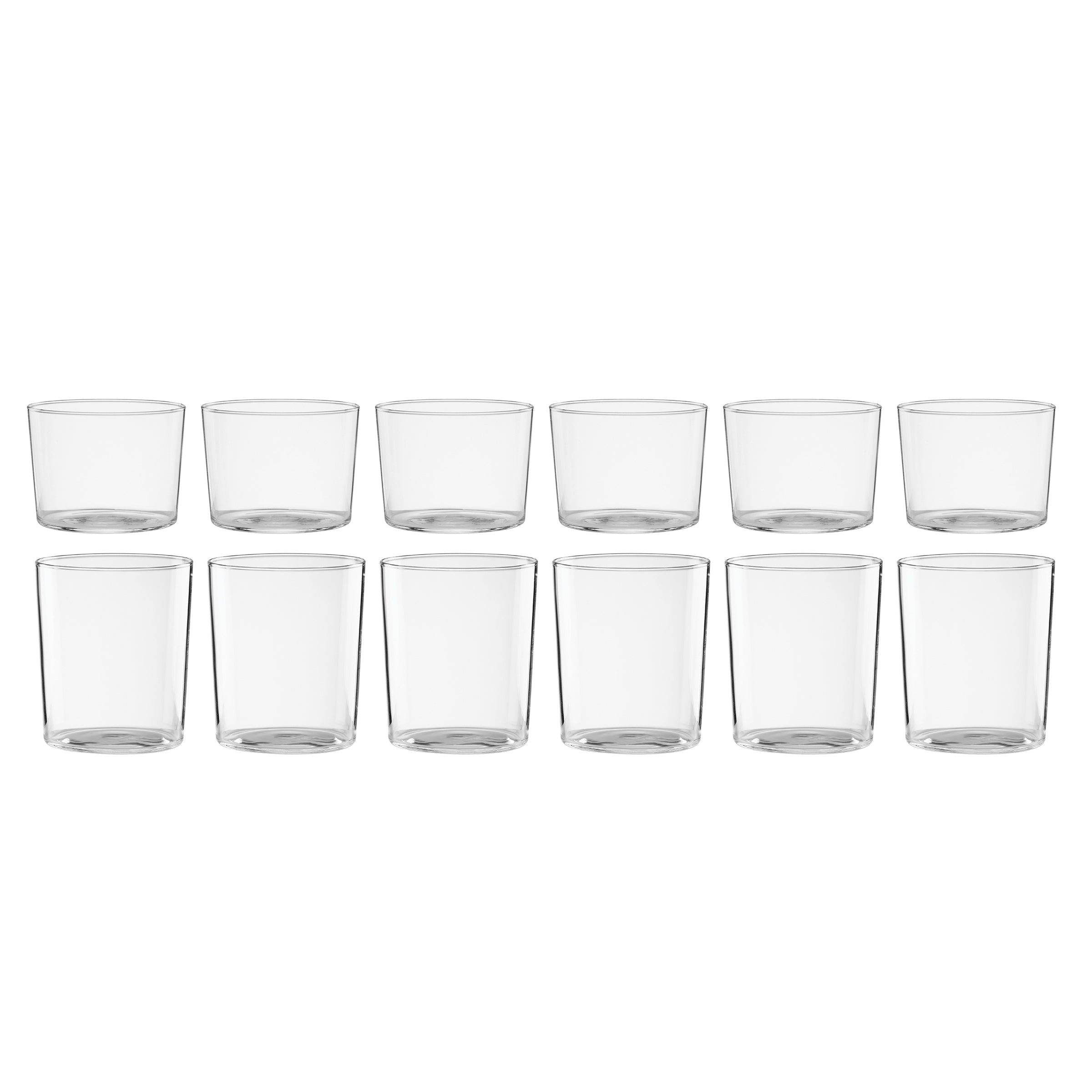 Stackables Clear Short & Tall Glasses 12-Piece Set – Lenox Corporation