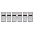 Stackables Smoke Short & Tall Glasses, Set of 12