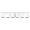 Stackable Clear Tall Glasses, Set of 6
