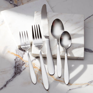 Mooncrest Satin 20-Piece Flatware Set