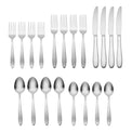 Mooncrest Satin 20 Piece Everyday Flatware Set