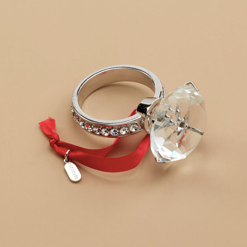 2024 Silverplate Engagement Ring Ornament