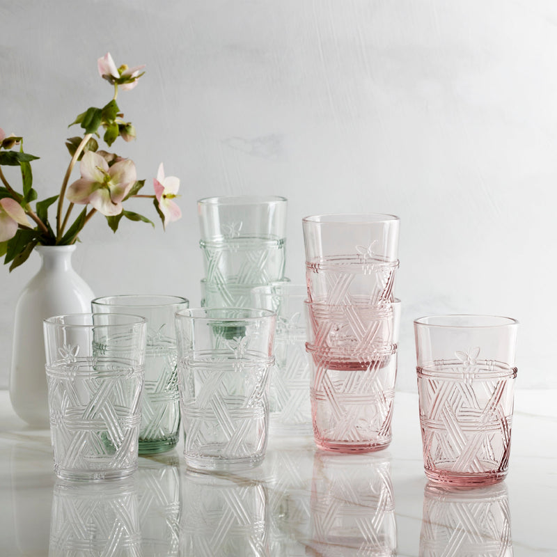 Butterfly Meadow Clear Tall Glasses, Set of 4 - Lenox