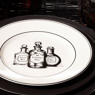 Vintage Halloween Dessert Plates, Set of 4