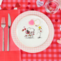 Snoopy Valentine's Day Accent Plates, Set of 4, Assorted