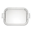 Rectangle Silverplate Tray With Handles