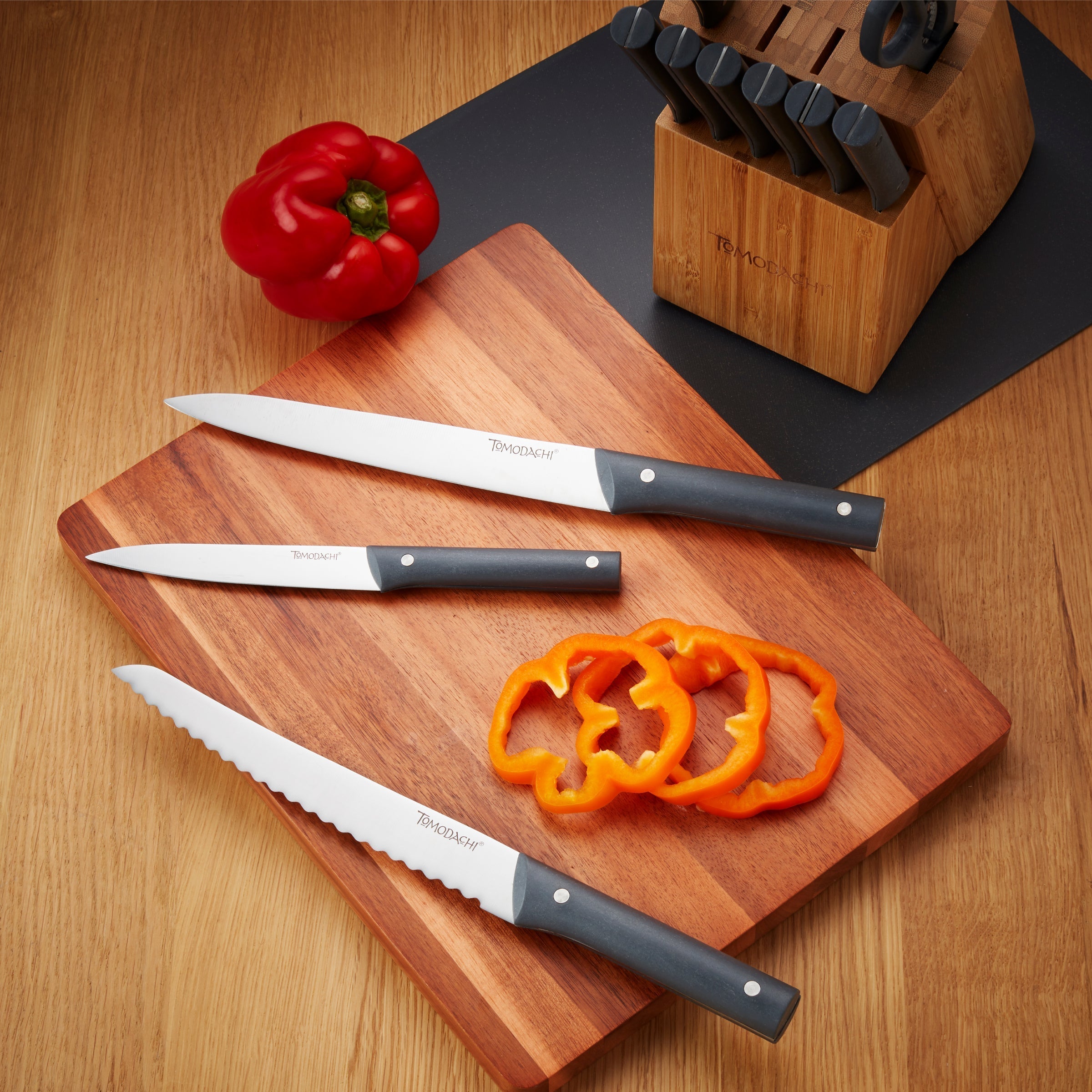 Harvest Slate 15-Piece Cutlery Block Set – Lenox Corporation