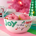 Snoopy Christmas All-Purpose Bowls, Set of 4