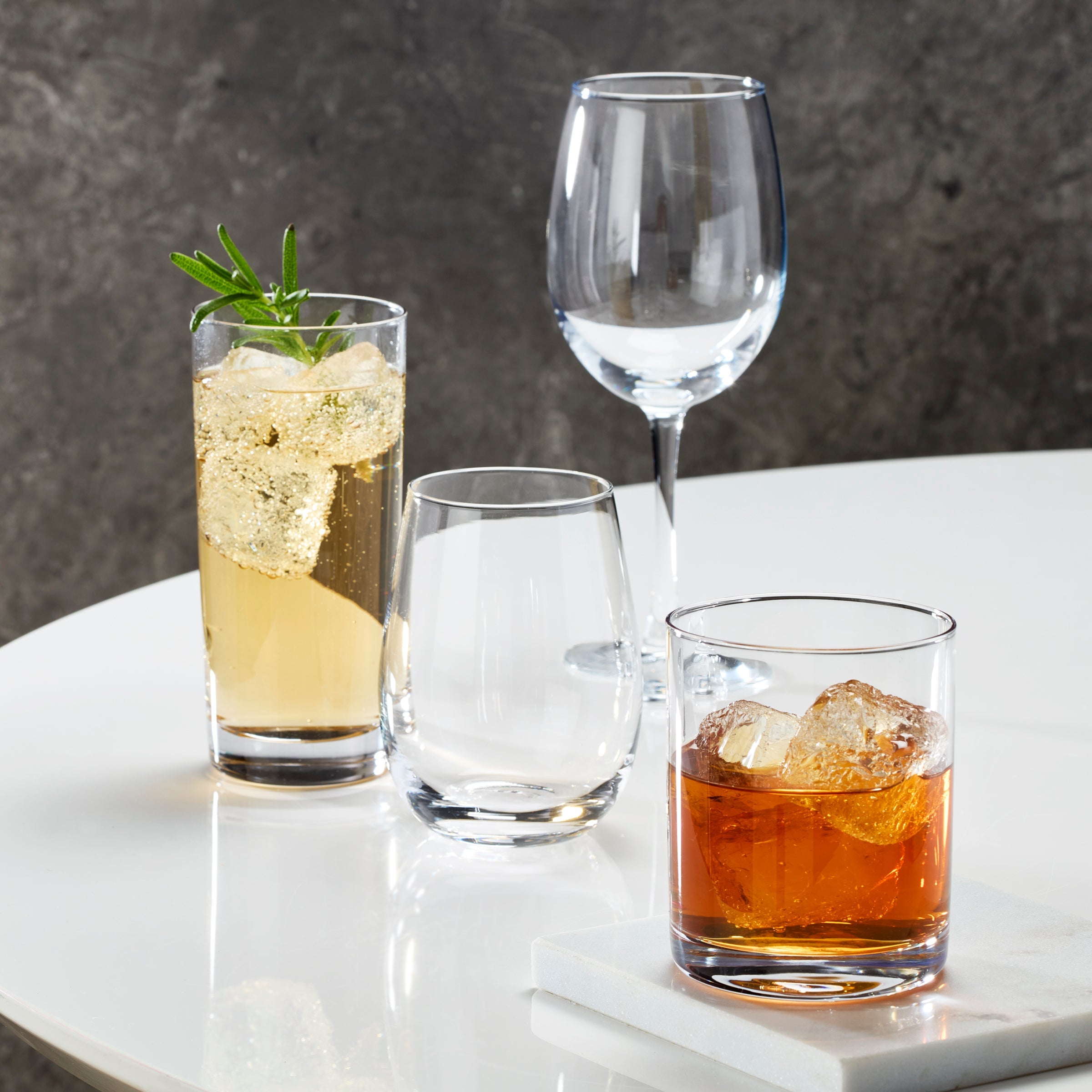 5 O'Clock Stemless Wine Glasses, Set of 4 – Lenox Corporation