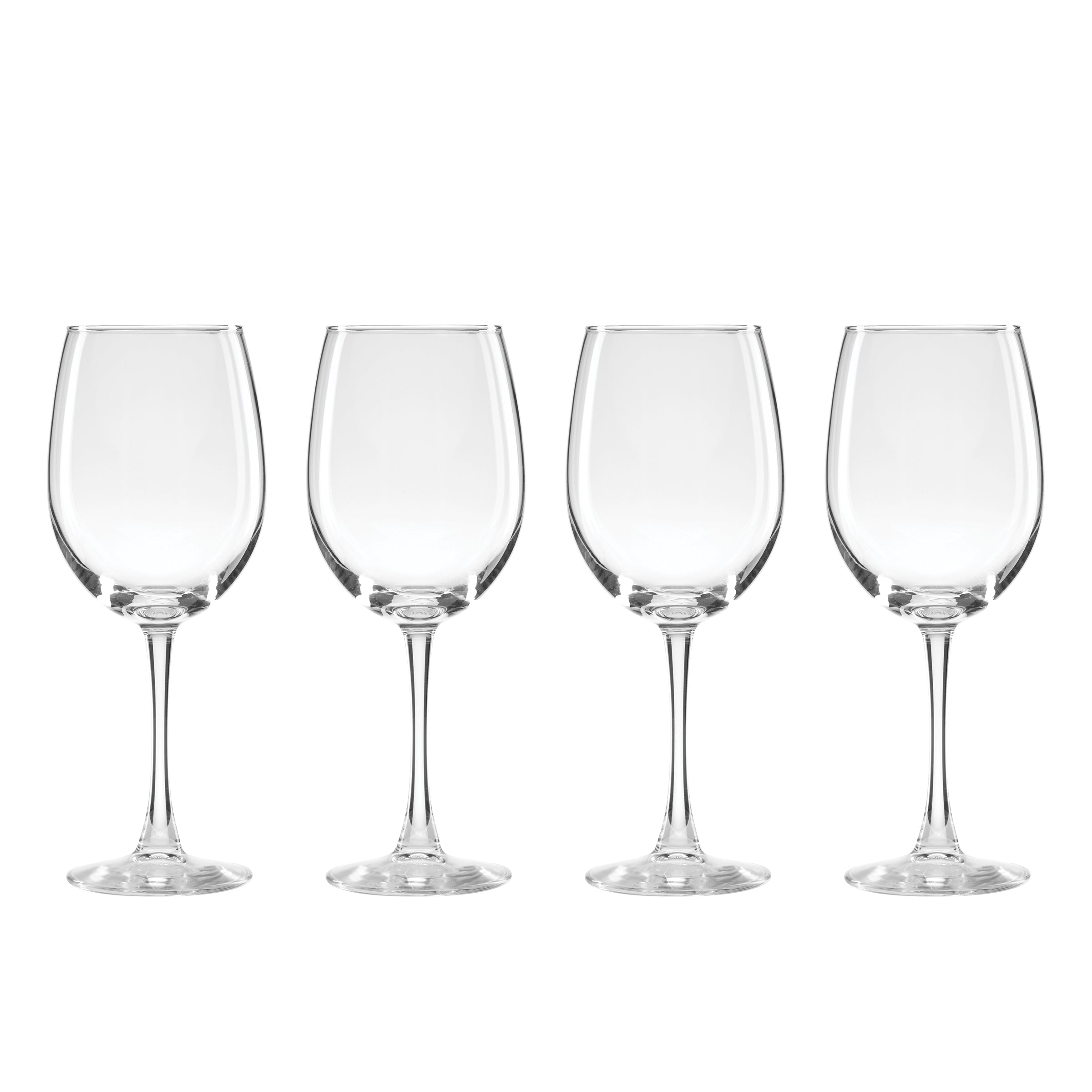 Oneida 5 O'Clock All-Purpose Wine Glasses, Set of 4