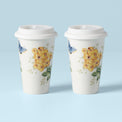 Butterfly Meadow Thermal Travel Mugs, Set of 2