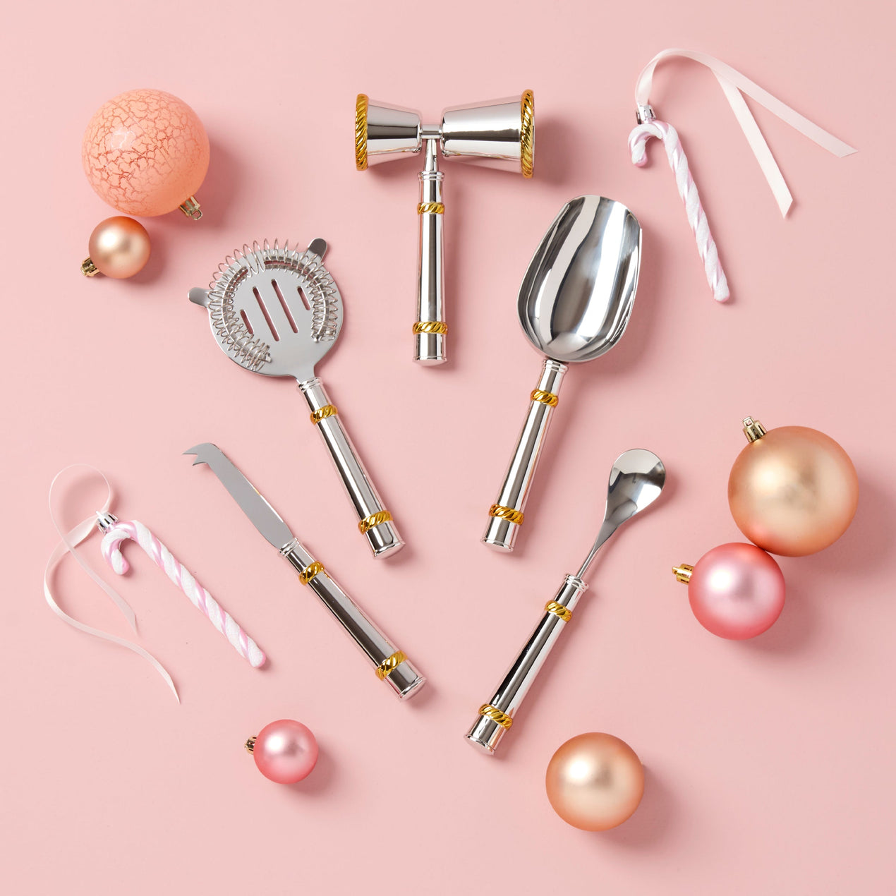 Roseland 5-piece Bar Tool Set