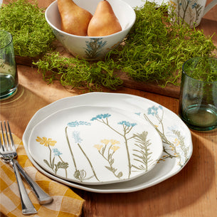 Wildflowers Dinner Plates - Set for 4