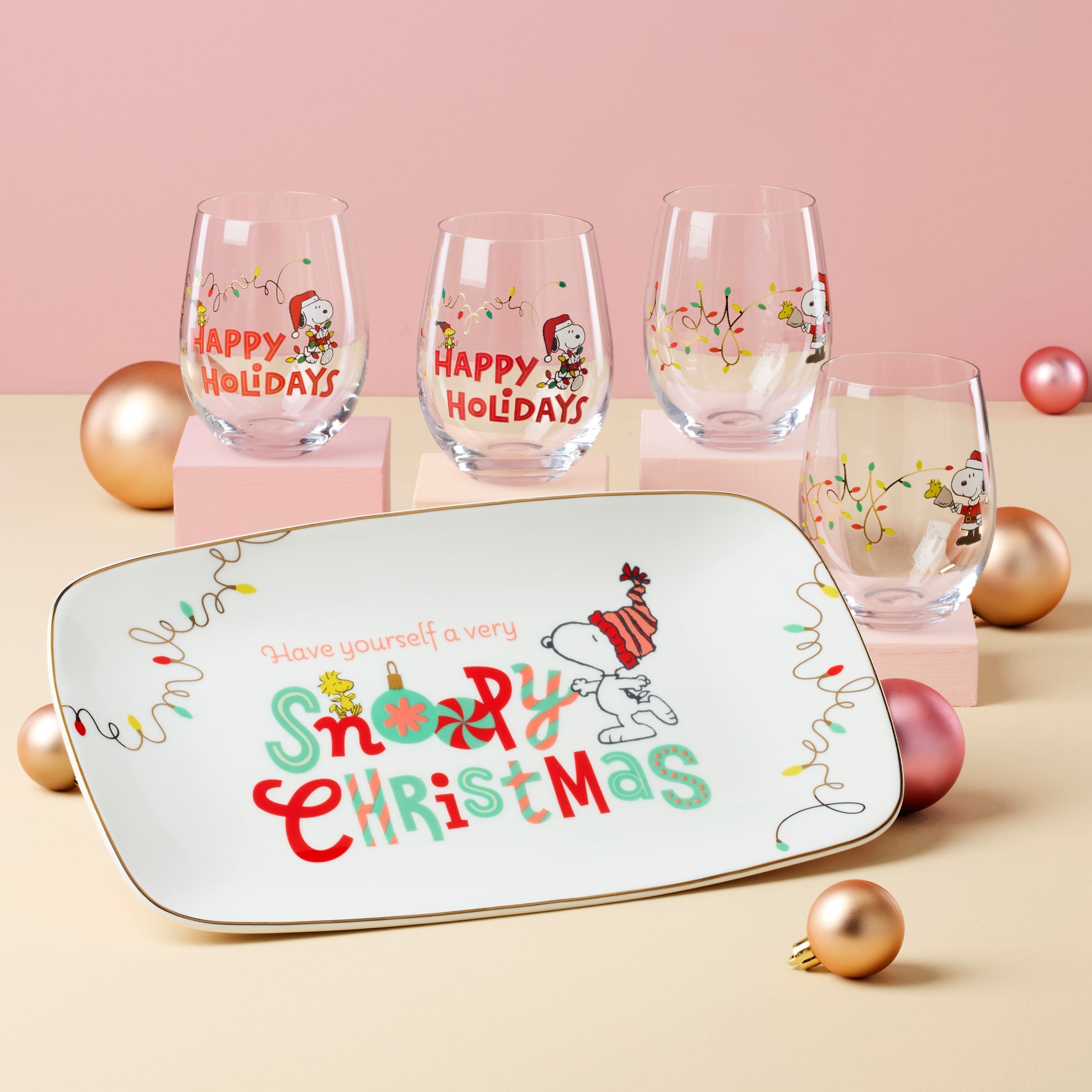 Snoopy Christmas Hors d'Oeuvre Tray – Lenox Corporation