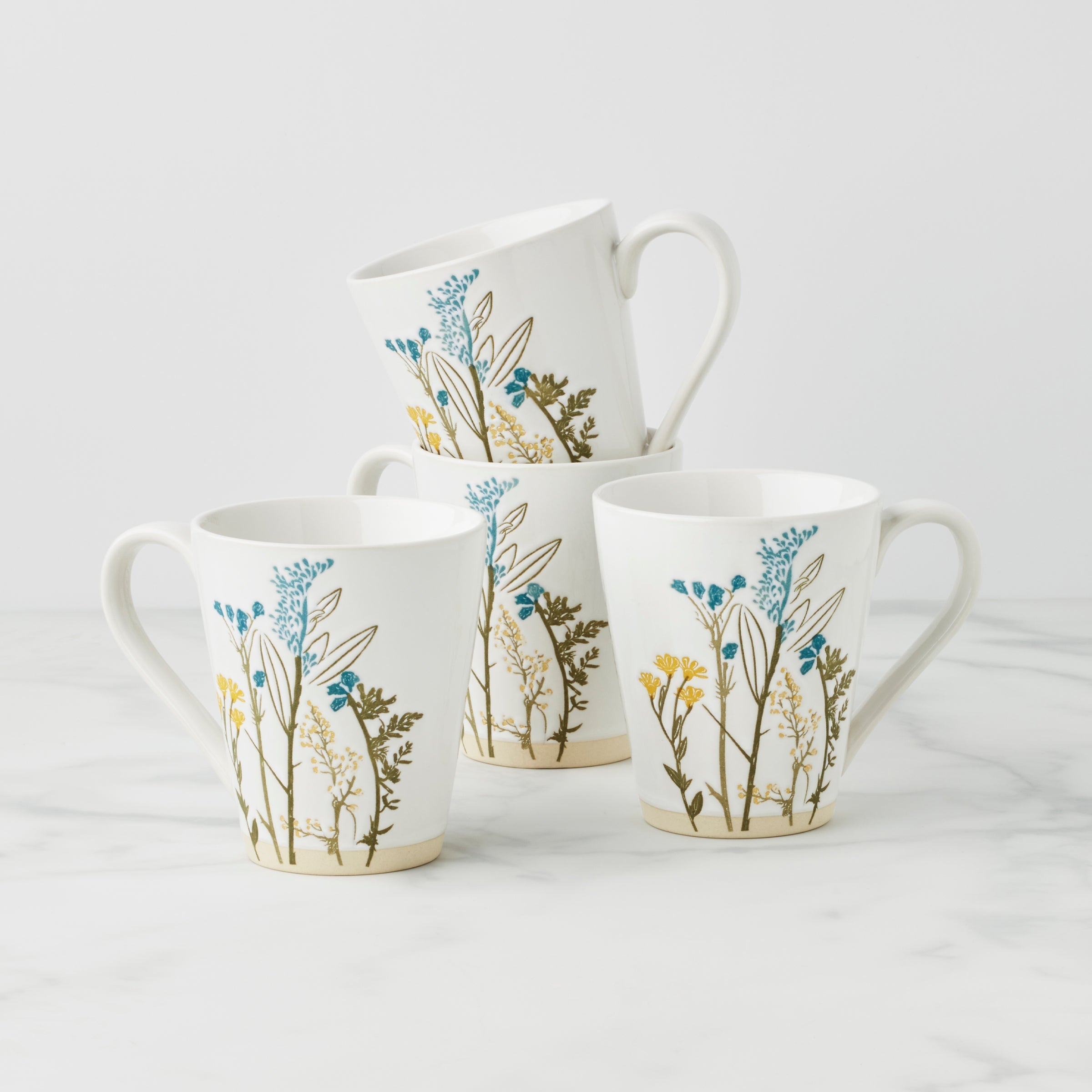 Wildflowers Mugs, Set of 4 – Lenox Corporation
