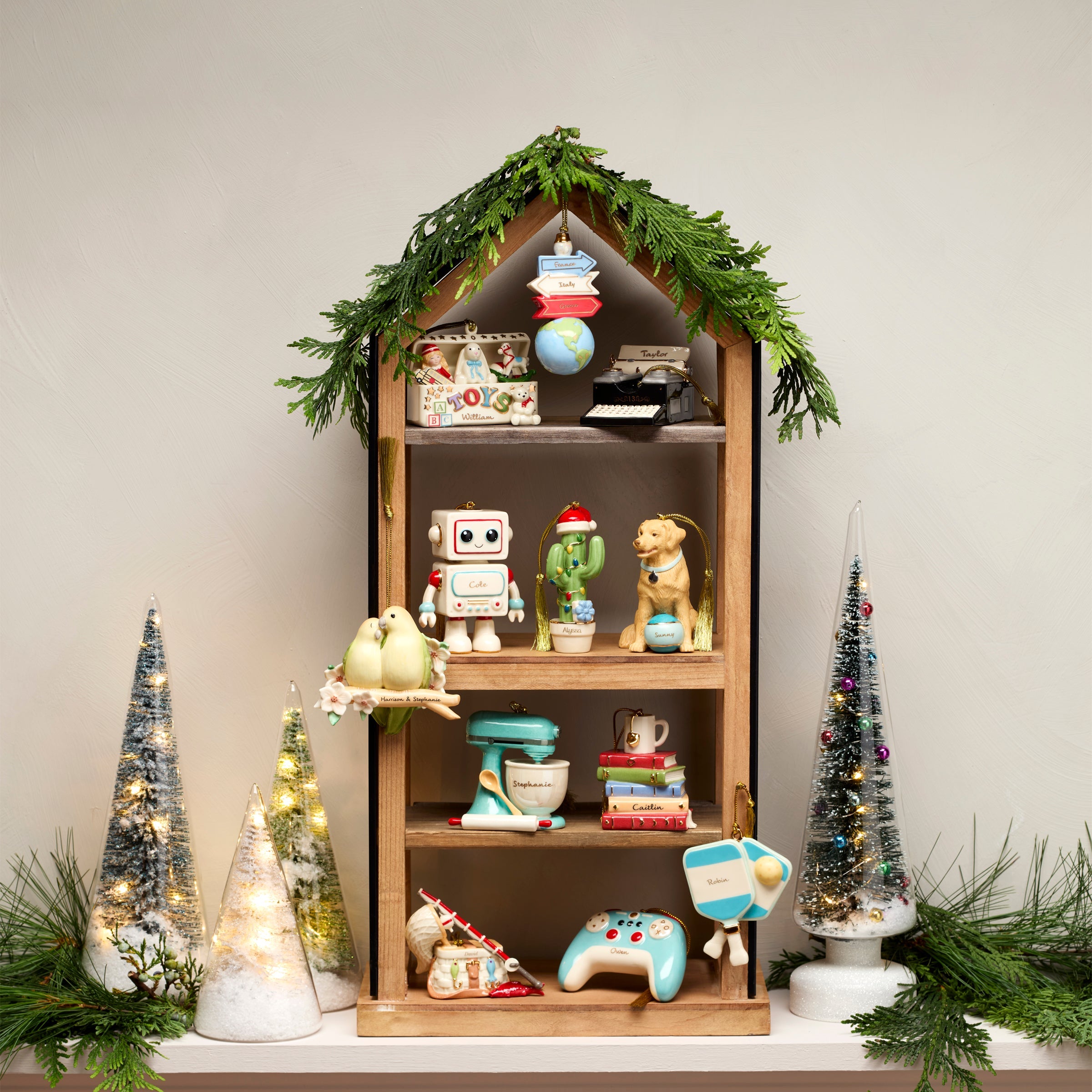 Lenox クリスマス 限定トレイン 収納、キャンディージャーセット（新品） Personalized Kitchen Mixer Ornament – Lenox Corporation